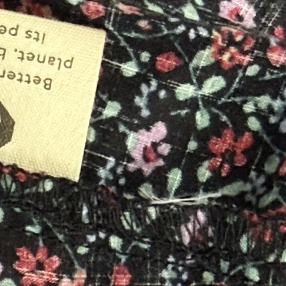 Madewell Floral Puff Sleeve Ruffled Top Women Small Cottagecore Blouse Ditsy